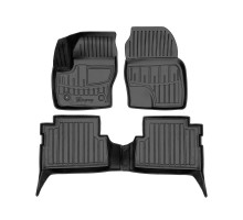 Гумові 3D килимки Ford C-Max II 2011-2019 кліпси FC2 (Stingray)