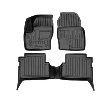 Гумові 3D килимки Ford C-Max II 2011-2019 кліпси FC2 (Stingray)