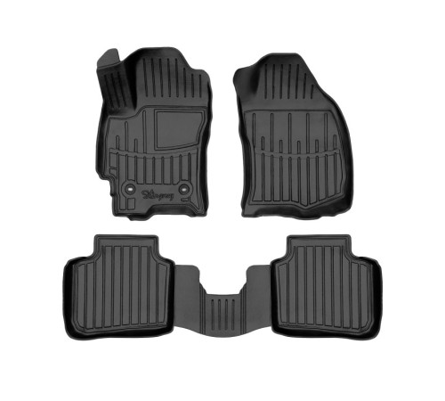 Гумові 3D килимки Ford Mondeo III 2000-2007 (Stingray)