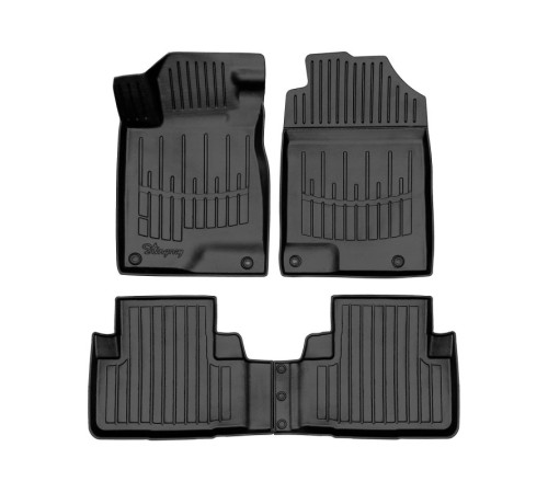 Гумові 3D килимки Honda CR-V IV 2012-2016 (Stingray)