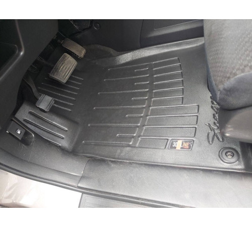Гумові 3D килимки Honda CR-V IV 2012-2016 (Stingray)