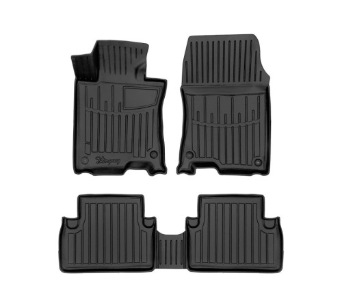 Резиновые 3D коврики Honda Accord VIII 2008-2013 (Stingray)