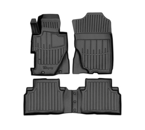 Гумові 3D килимки Honda Civic sedan (4d) 2006-2011 (Stingray)