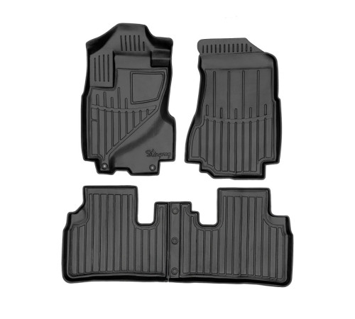 Гумові 3D килимки Honda CR-V II 2002-2006 (Stingray)