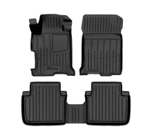 Резиновые 3D коврики Honda Accord IX 2013-2017 (Stingray)