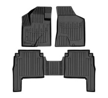 Гумові 3D килимки Hyundai Santa Fe II (CM) 2006-2010 (Stingray)