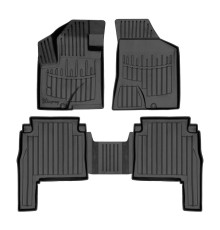 Гумові 3D килимки Hyundai Santa Fe II (CM) 2006-2010 (Stingray)