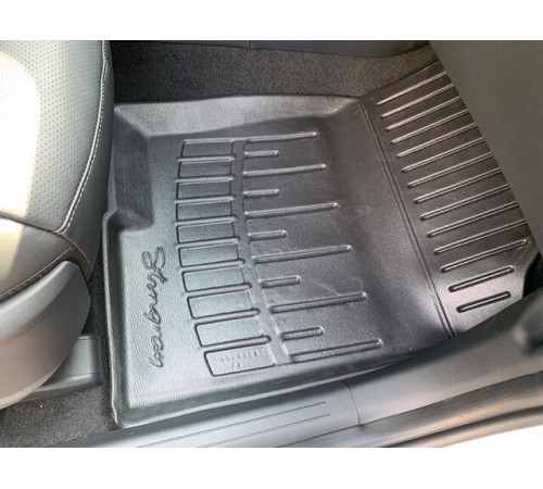 Гумові 3D килимки Hyundai Tucson (NX4) (hybrid) 2021+ (Stingray)