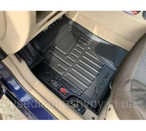 Резиновые 3D коврики Hyundai Accent (MC) 2006-2010  (Stingray)