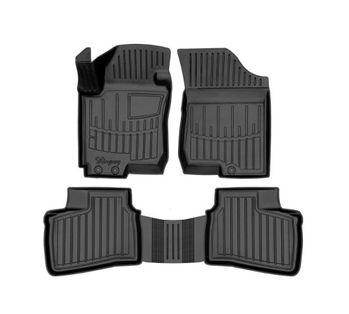 Гумові 3D килимки Hyundai i30 (FD) 2007-2012 (Stingray)