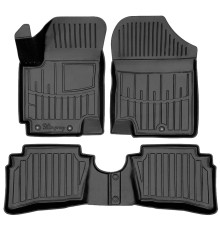 Гумові 3D килимки Hyundai i20 2008-2014 (Stingray)
