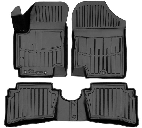 Гумові 3D килимки Hyundai i20 2008-2014 (Stingray)