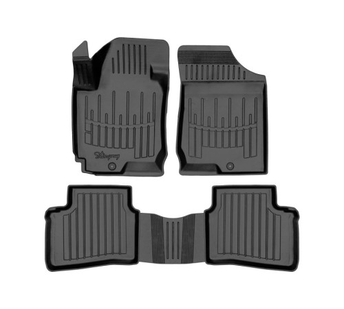 Гумові 3D килимки Kia Ceed І 2006-2012 (Stingray)