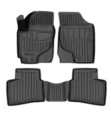 Гумові 3D килимки Kia Cerato II 2008-2012 (Stingray)