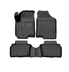 Гумові 3D килимки Kia Soul I 2008-2013 (Stingray)