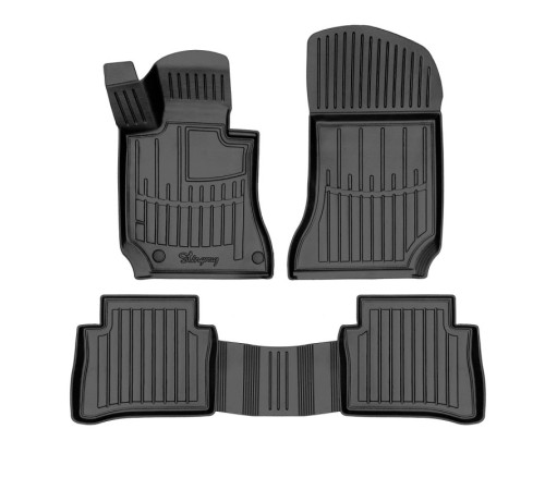 Гумові 3D килимки Mercedes W212 E 2009-2016 (Stingray)
