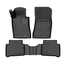 Гумові 3D килимки Mercedes W211 E 2002-2009 2WD (Stingray)