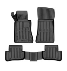 Гумові 3D килимки Mercedes W203 C 2001-2007 (Stingray)