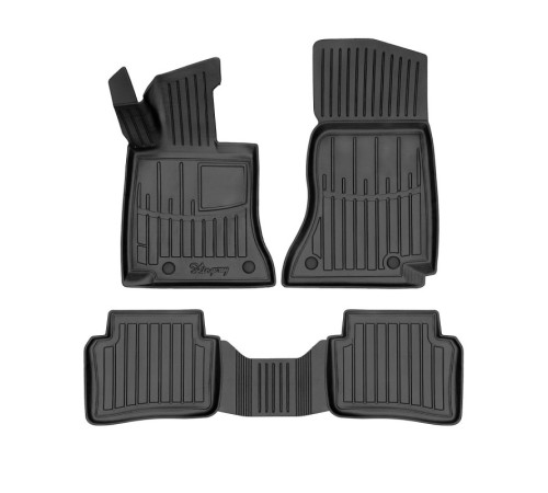 Гумові 3D килимки Mercedes W206 C 2021+ (Stingray)