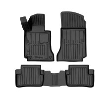 Резиновые 3D коврики Mercedes W204 C 2007-2015 (Stingray)
