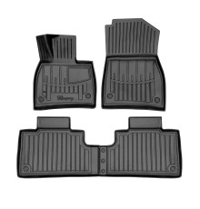 Гумові 3D килимки Mercedes X296 EQS SUV 2022+ (Stingray)