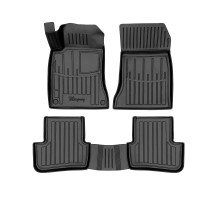 Резиновые 3D коврики Mercedes W176 A 2012-2018 (Stingray)