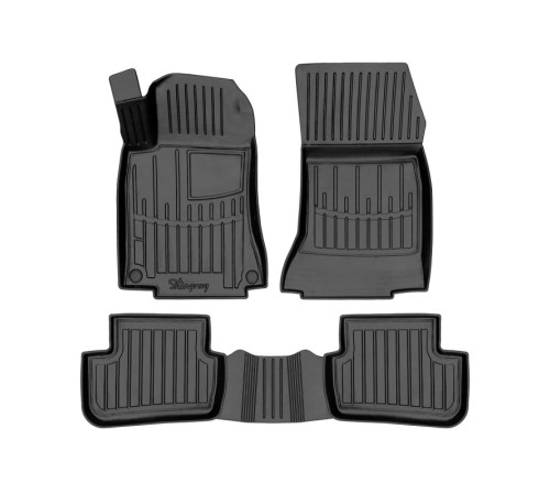 Гумові 3D килимки Mercedes W246 B 2011-2018 (Stingray)