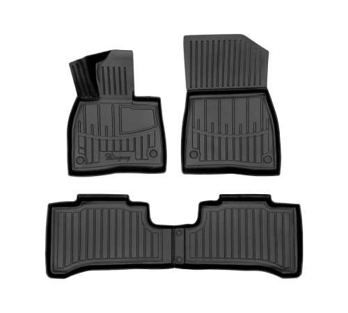 Резиновые 3D коврики Mercedes EQE SUV X294 2023+ (Stingray)