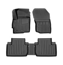 Гумові 3D килимки Mitsubishi Outlander 2012-2020 (Stingray)