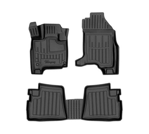 Гумові 3D килимки Citroen C-Zero 2009-2014 (Stingray)