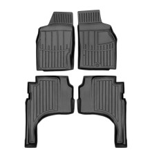 Гумові 3D килимки Mitsubishi L200 (K60T) 1996-2006 праве кермо (Stingray)