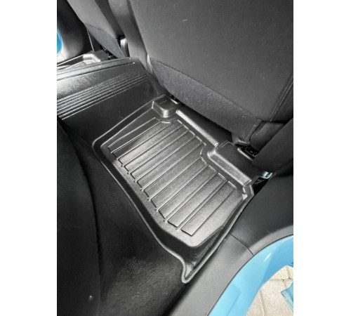 Резиновые 3D коврики Nissan Leaf (ZE0) 2010-2017 (Stingray)