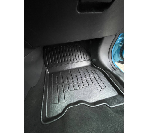 Резиновые 3D коврики Nissan Leaf (ZE0) 2010-2017 (Stingray)