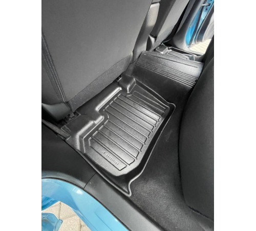 Резиновые 3D коврики Nissan Leaf (ZE0) 2010-2017 (Stingray)