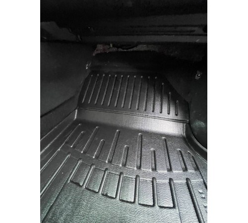 Резиновые 3D коврики Nissan Leaf (ZE0) 2010-2017 (Stingray)