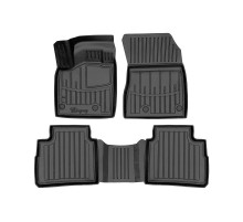 Резиновые 3D коврики Nissan Rogue (T33) 2021+ (Stingray)