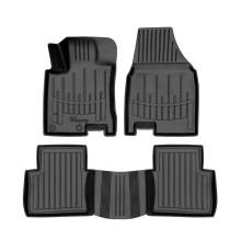 Гумові 3D килимки Nissan Qashqai+2 2008-2014 (Stingray)