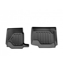 Гумові 3D килимки 3 ряд Nissan Qashqai+2 2008-2014 (Stingray)