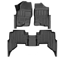 Резиновые 3D коврики Nissan Pathfinder III (R51) 2005-2010 (Stingray)