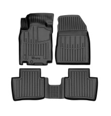 Гумові 3D килимки Nissan Tiida (C11) 2004-2011 (Stingray)