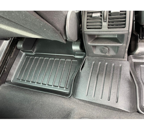 Гумові 3D килимки для Opel Zafira B 2005-2011 (Stingray)