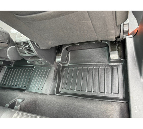 Гумові 3D килимки для Opel Zafira B 2005-2011 (Stingray)
