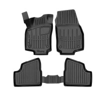Гумові 3D килимки Opel Astra H hatchback/universal 2004-2010 (Stingray)