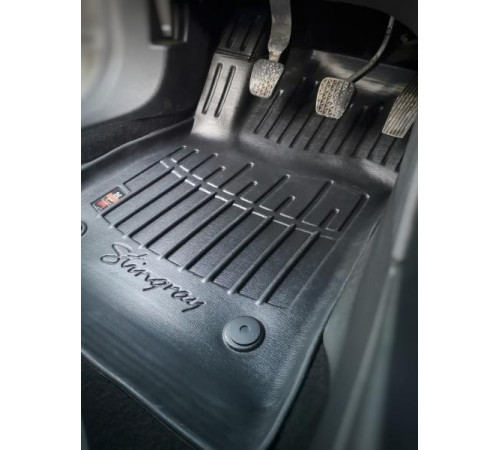 Гумові 3D килимки Opel Astra J 2009-2015 (Stingray)