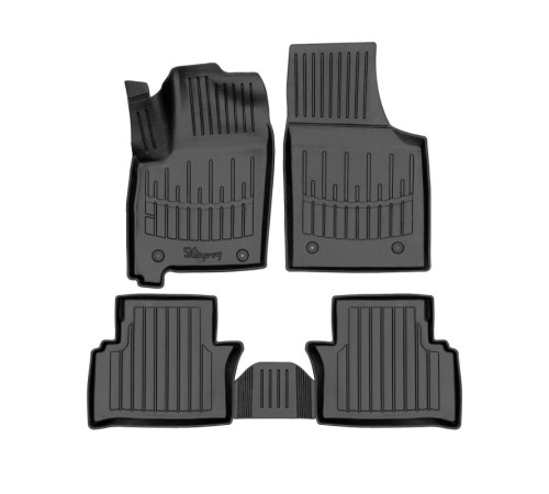 Гумові 3D килимки для Opel Meriva A 2002-2010 (Stingray)