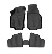 Гумові 3D килимки Opel Astra G 1998-2004 (Stingray)