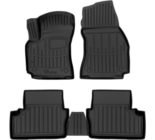 Гумові 3D килимки для Opel Zafira A 1999-2005 (Stingray)