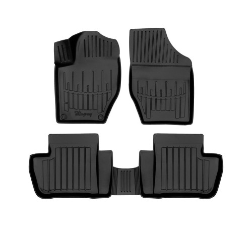 Резиновые 3D коврики Peugeot 308 (I) 2007-2013 (Stingray)