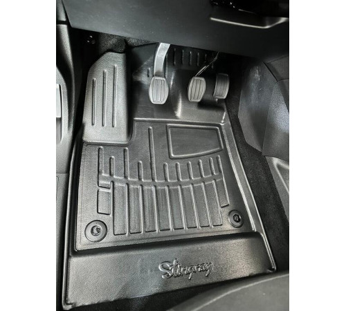 Гумові 3D килимки Opel Combo E (K9) 2018+ з підлокітником (Stingray)
