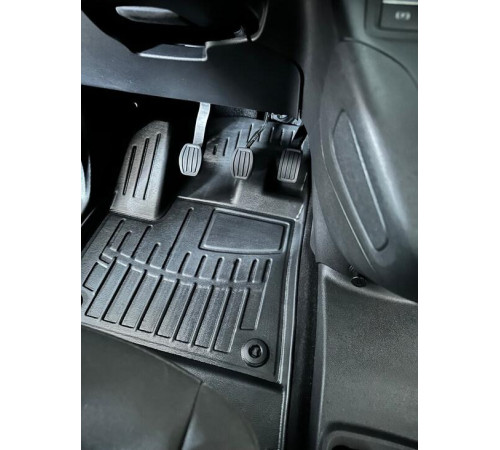 Гумові 3D килимки Opel Combo E (K9) 2018+ з підлокітником (Stingray)